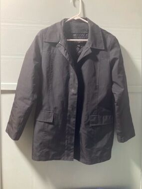 Express Black Coat with Quilted Interior Women’s Size 9/10